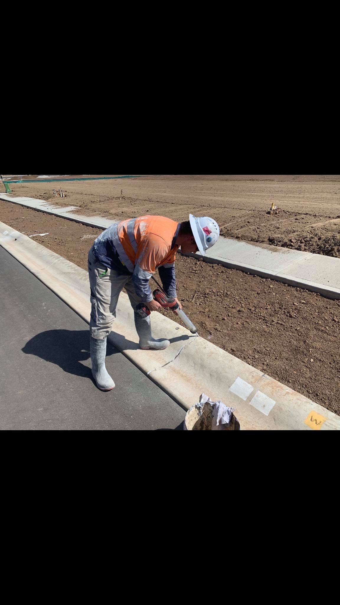 Precision curb cutting Sydney