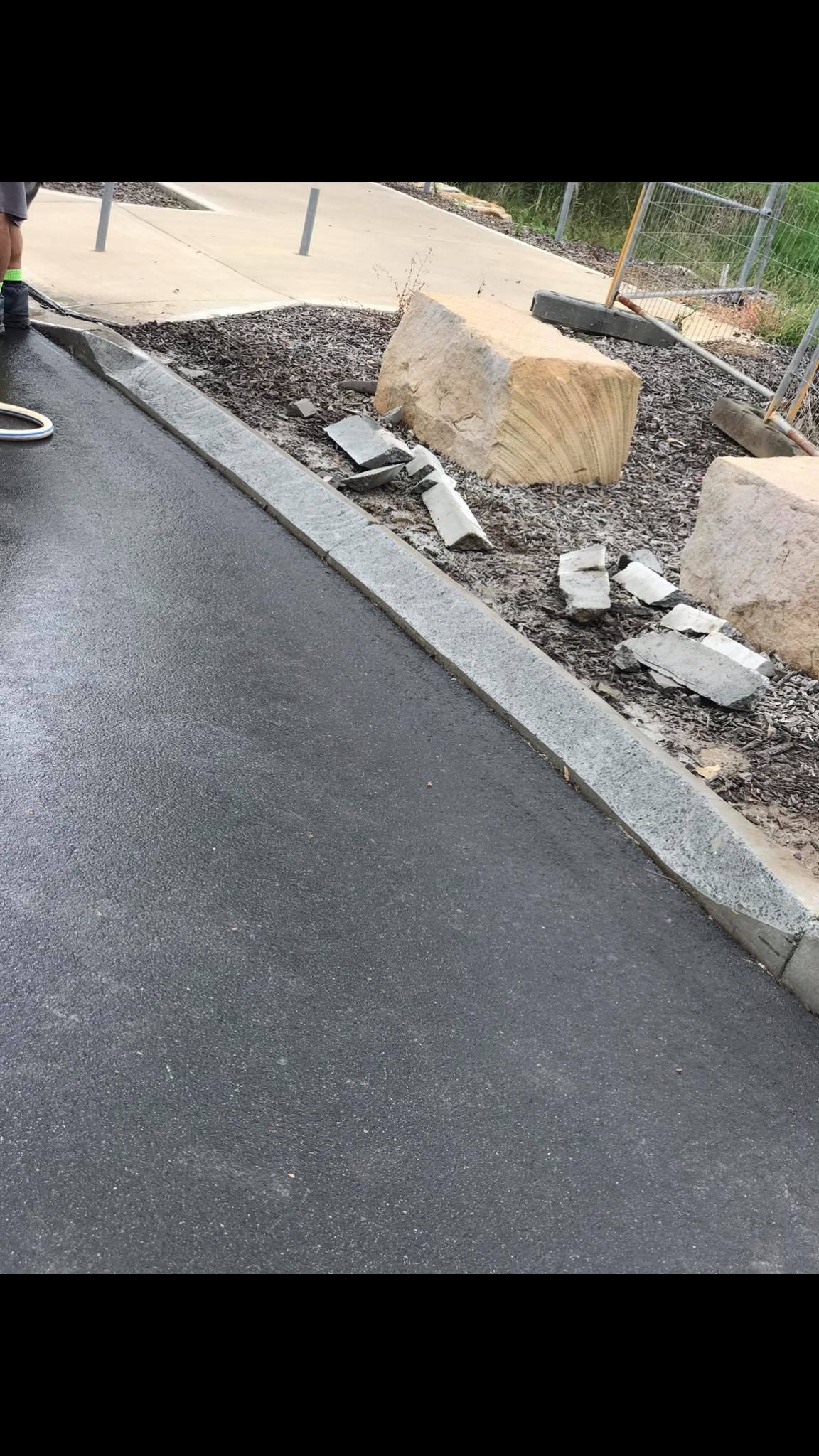 Curb modification Western Sydney