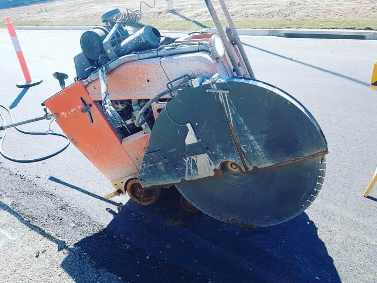 Road sawing services Western Sydney