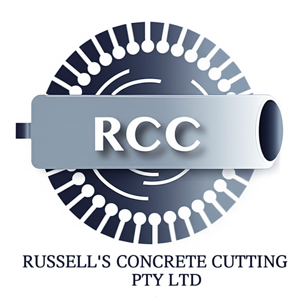 Russells Concrete Cutting Logo